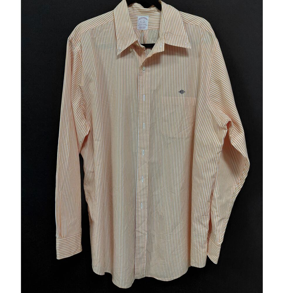 Brooks Brothers Traditional Brooks Brothers 100% Cotton Shirt -35 Size 17